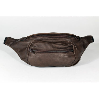 Leather Bum Bag No. 22 - Brown